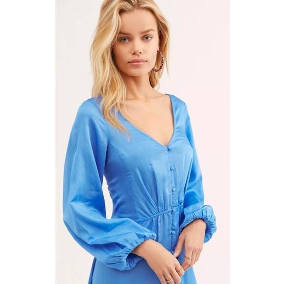 Free People Later Days Midi Dress - Picture 3 of 6